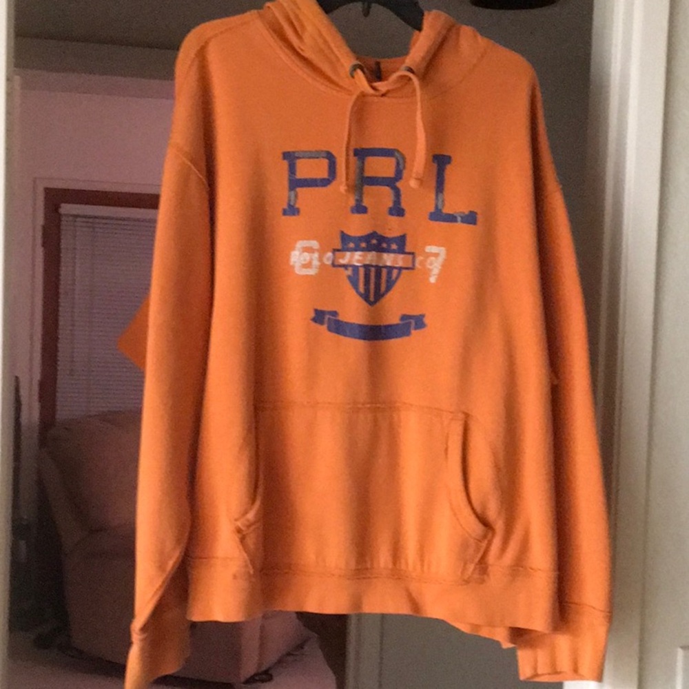 PRL 67/“TANGERINE”RARE Y2K 90’s PRL JEANS VINTAGE HOODIE